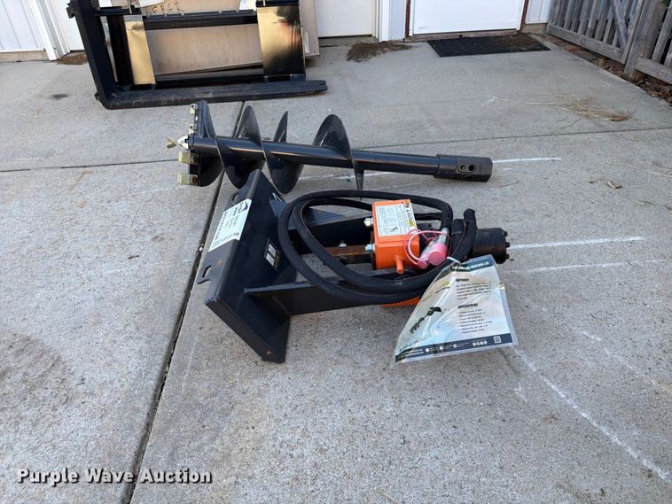 image for item FP3140 2026 Wolverine MAD-12-12D skid steer auger