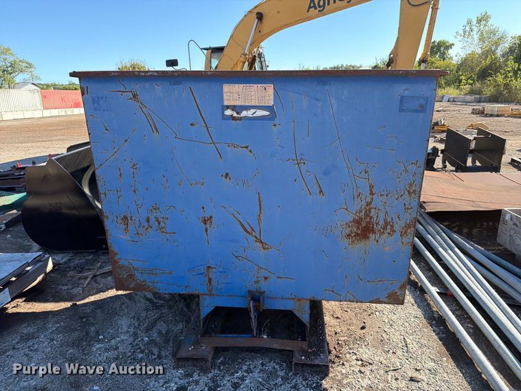 image for item FT6439 Vestil D-400-HD dump hopper