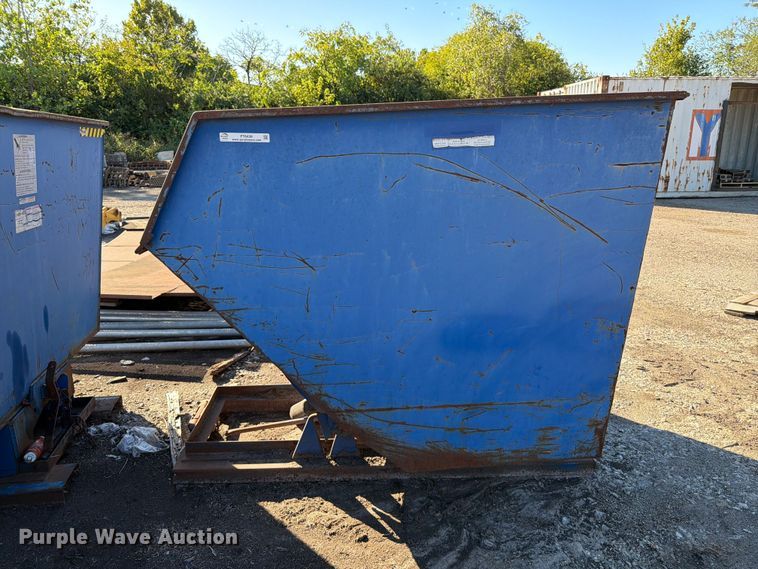 image for item FT6439 Vestil D-400-HD dump hopper