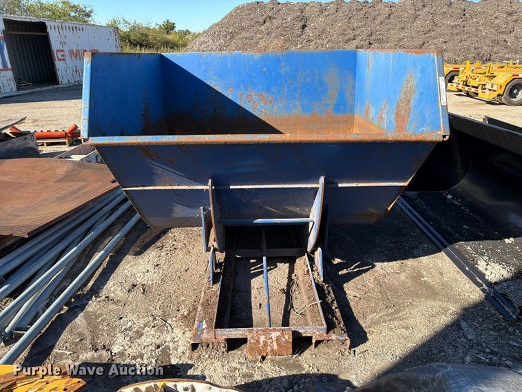 image for item FT6440 Vestil D-400-HD dump hopper