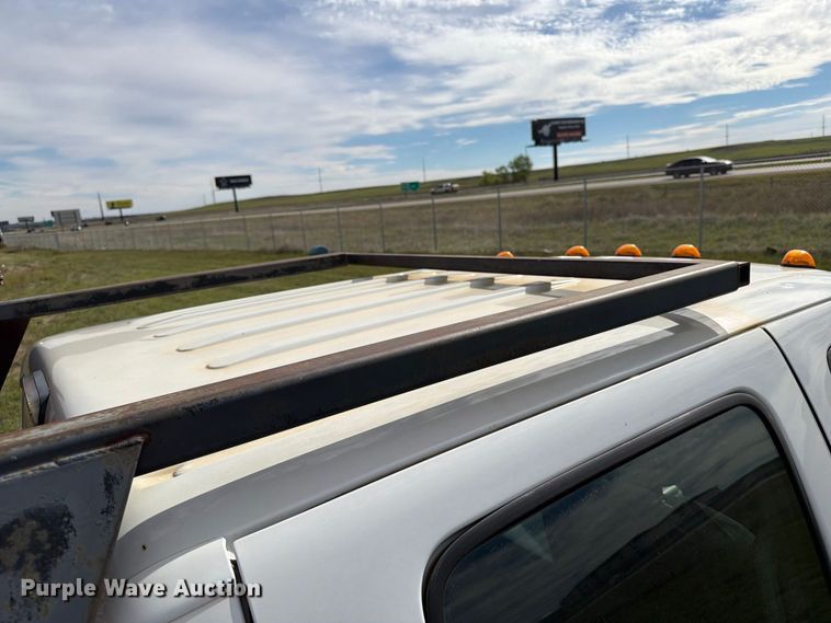 image for item FT6835 2012 Ford F350 Super Duty Crew Cab dump flatbed pickup truck