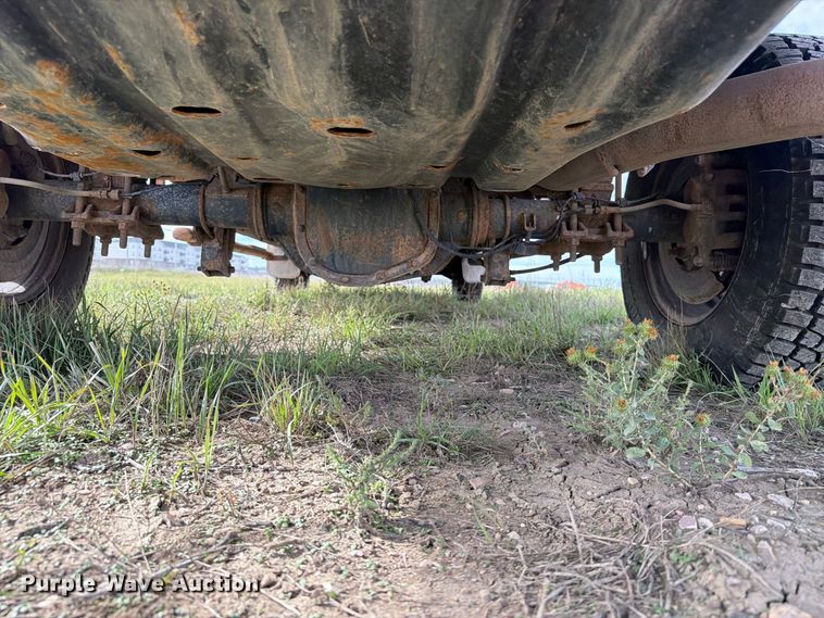 image for item FT6835 2012 Ford F350 Super Duty Crew Cab dump flatbed pickup truck
