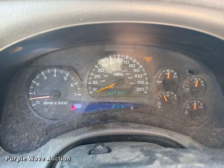 image for item FT7534 2003 Chevrolet Trailblazer SUV