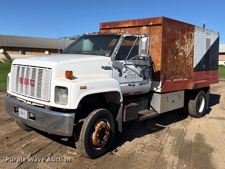 image for item FT7542 1992 GMC C6 water truck