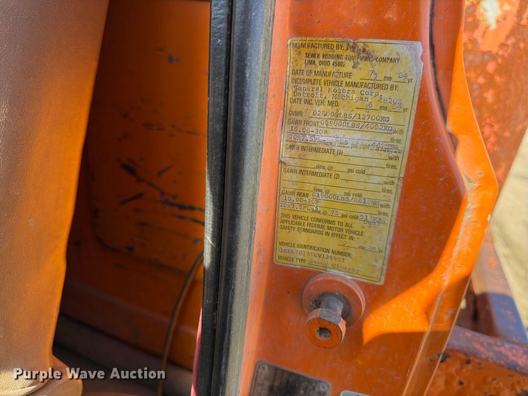 image for item FT7543 1984 Chevrolet C7 tank truck