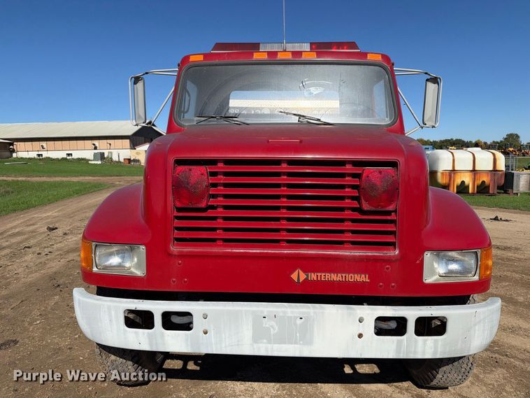 image for item FT7545 1990 International 4700 pumper fire truck