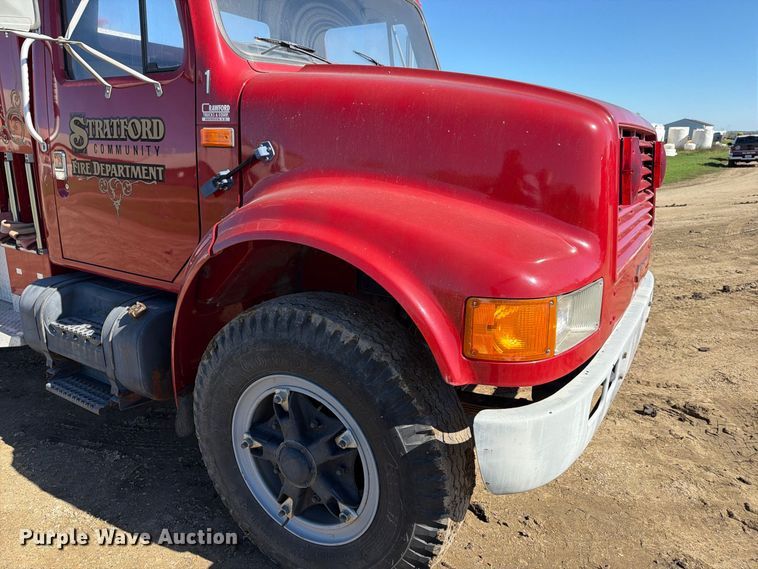 image for item FT7545 1990 International 4700 pumper fire truck