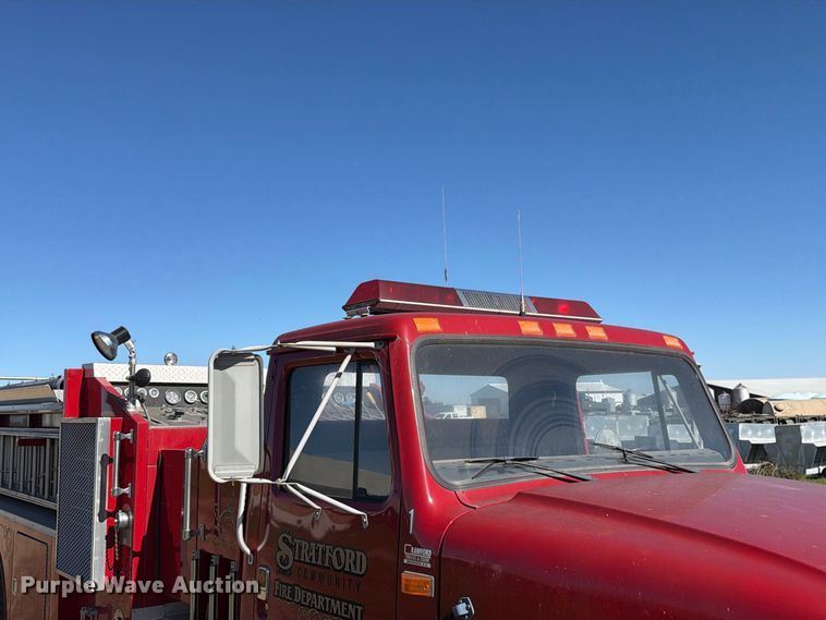 image for item FT7545 1990 International 4700 pumper fire truck