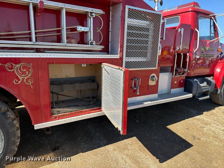 image for item FT7545 1990 International 4700 pumper fire truck