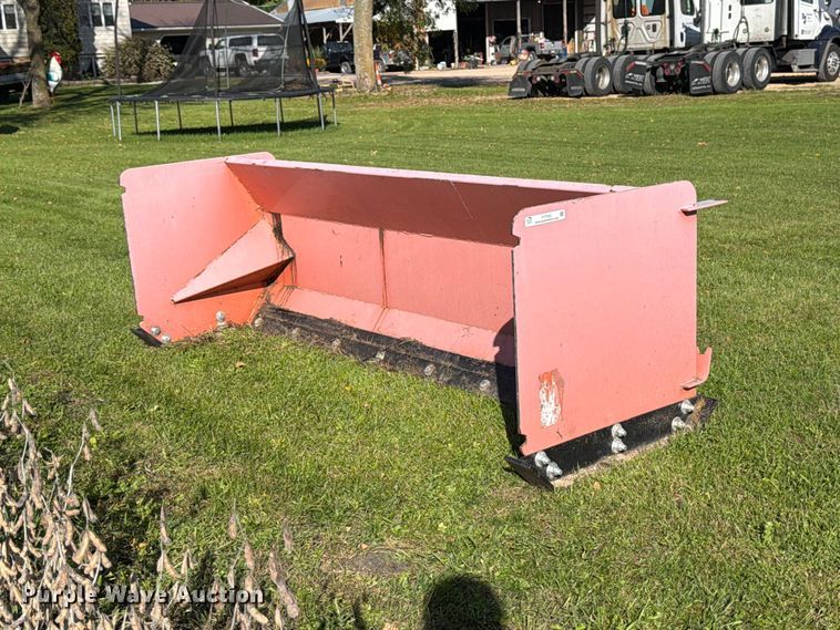 image for item FT7552 skid steer snow pusher
