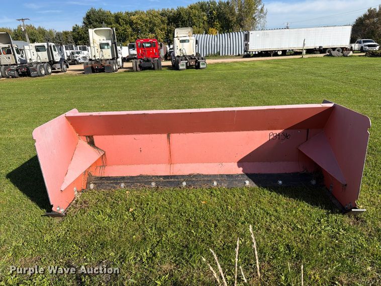 image for item FT7552 skid steer snow pusher