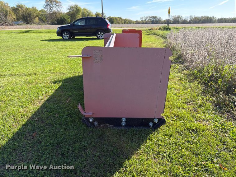 image for item FT7552 skid steer snow pusher
