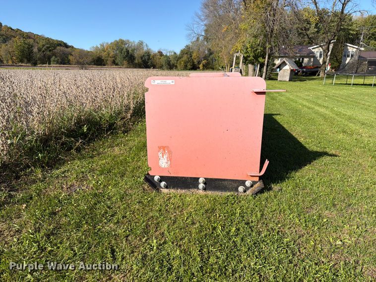 image for item FT7552 skid steer snow pusher
