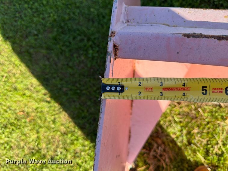 image for item FT7552 skid steer snow pusher