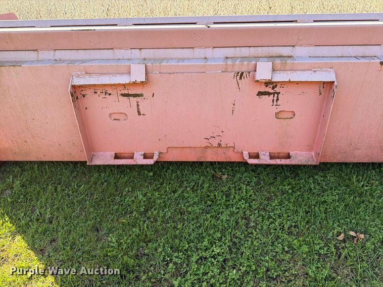 image for item FT7552 skid steer snow pusher