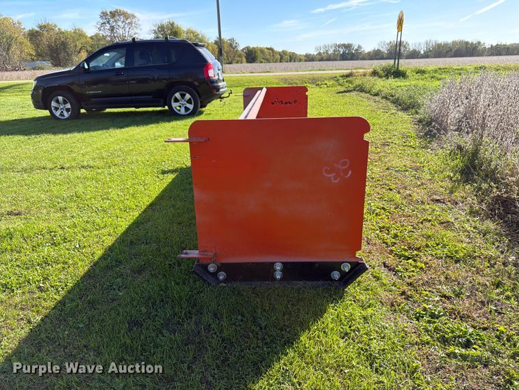 image for item FT7553 skid steer snow pusher