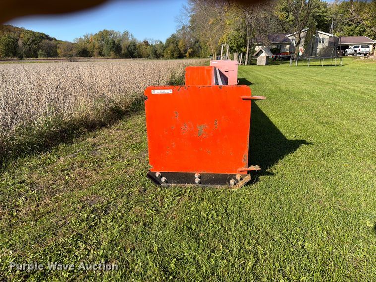 image for item FT7553 skid steer snow pusher