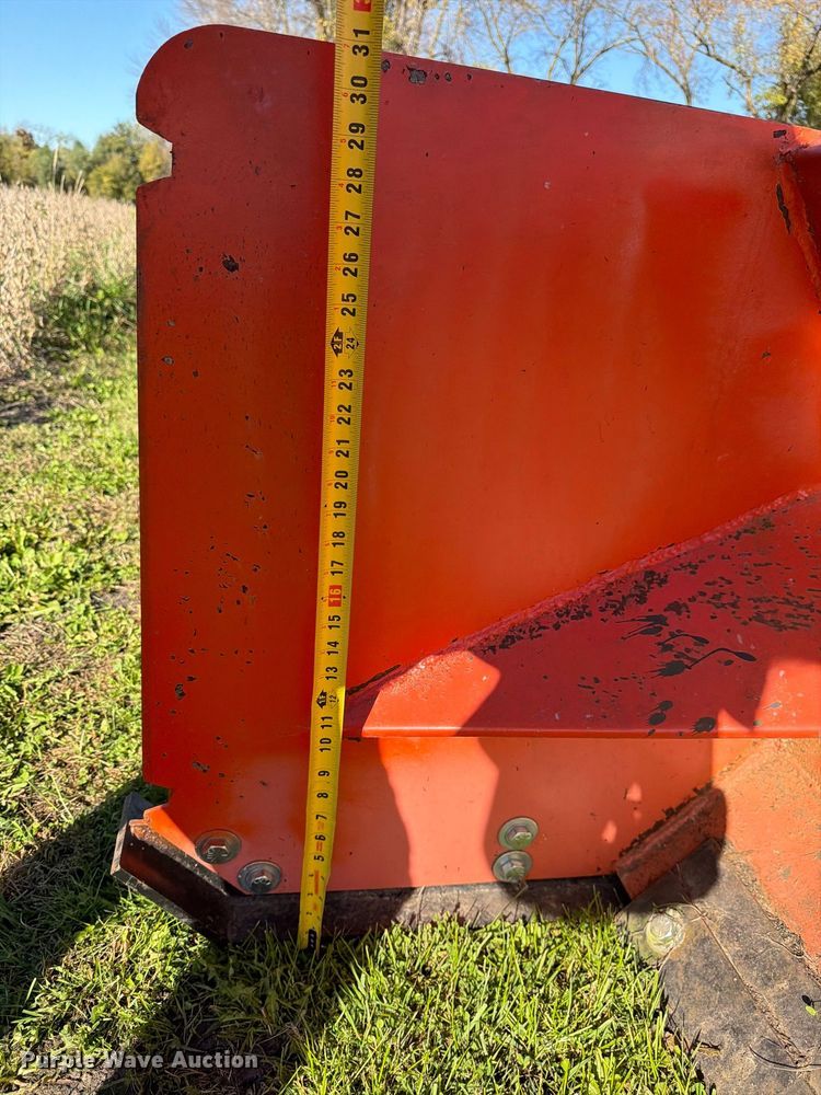 image for item FT7553 skid steer snow pusher
