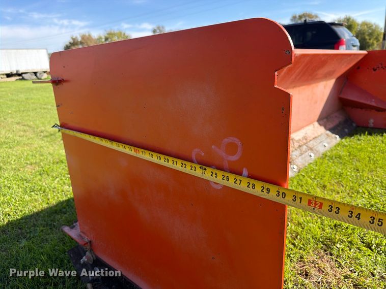image for item FT7553 skid steer snow pusher