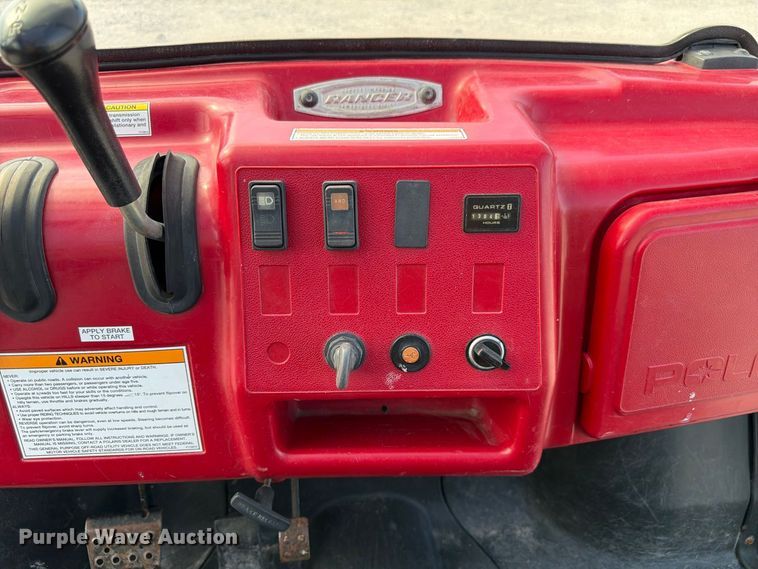image for item FU0573 2007 Polaris Ranger 500 utility vehicle
