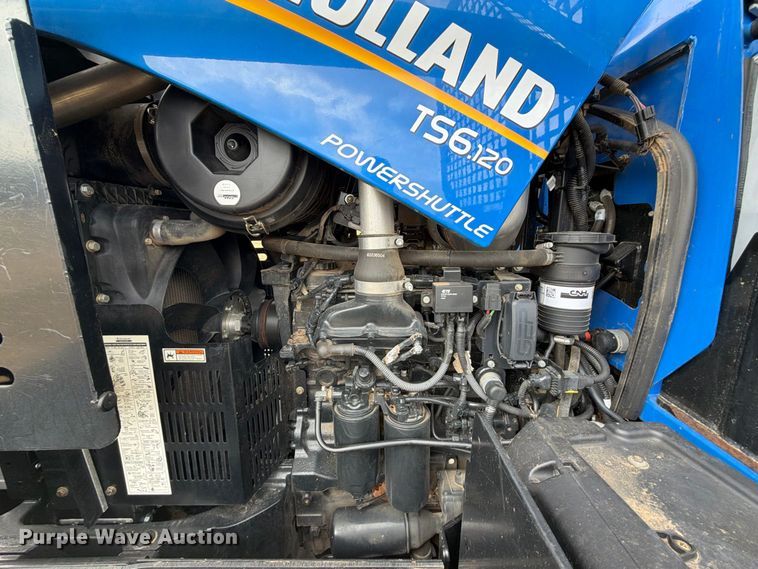 image for item FU1051 2020 Case New Holland TS6.120 MFWD tractor