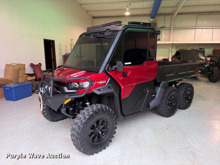 image for item FU1054 2024 CanAm Defender 6x6 HD10 utility vehicle