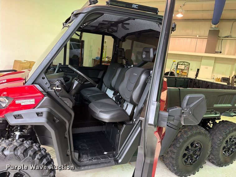 image for item FU1054 2024 CanAm Defender 6x6 HD10 utility vehicle