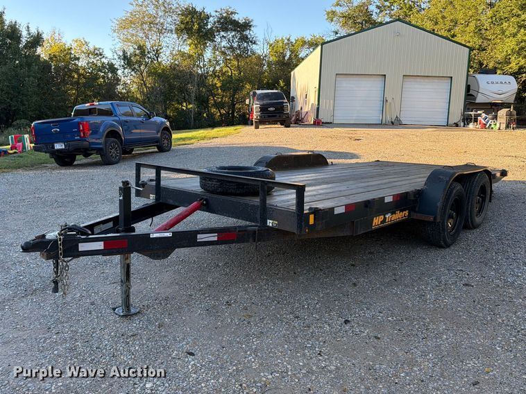 image for item FU4740 2022 Hull Porter tilt deck utility trailer