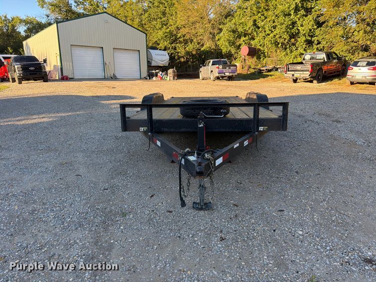 image for item FU4740 2022 Hull Porter tilt deck utility trailer