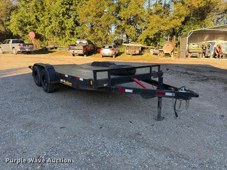 image for item FU4740 2022 Hull Porter tilt deck utility trailer