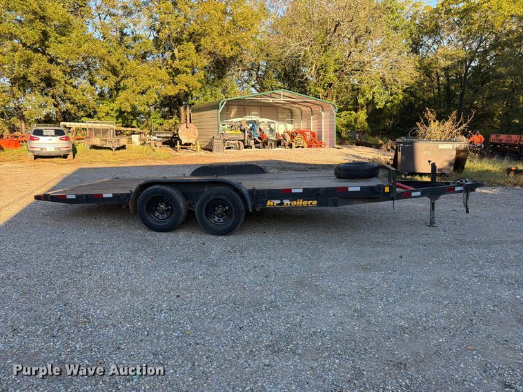 image for item FU4740 2022 Hull Porter tilt deck utility trailer