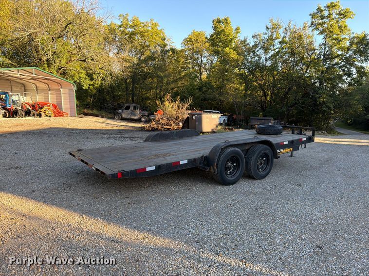 image for item FU4740 2022 Hull Porter tilt deck utility trailer