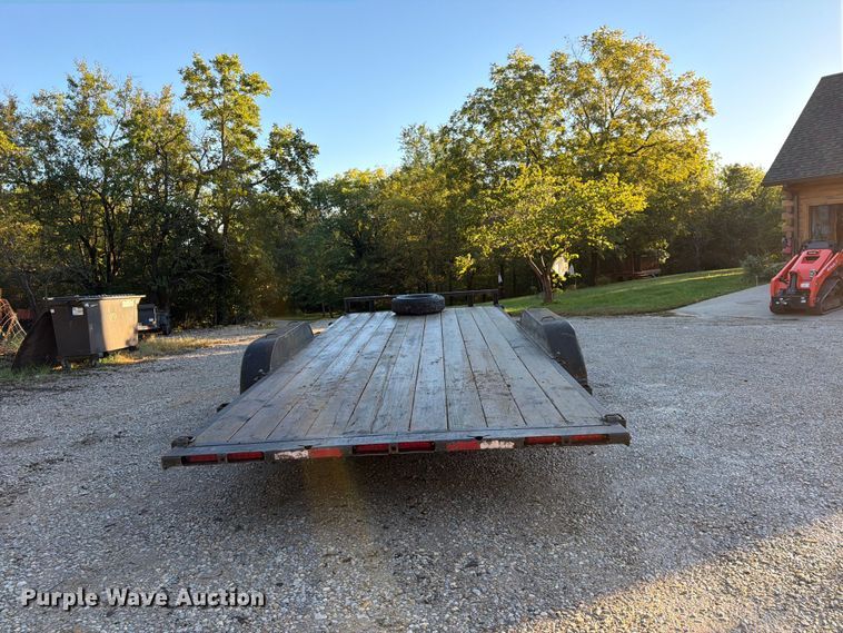 image for item FU4740 2022 Hull Porter tilt deck utility trailer