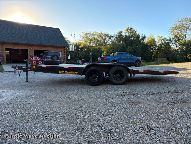 image for item FU4740 2022 Hull Porter tilt deck utility trailer