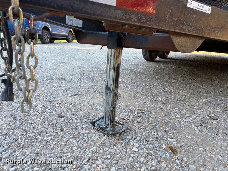 image for item FU4740 2022 Hull Porter tilt deck utility trailer
