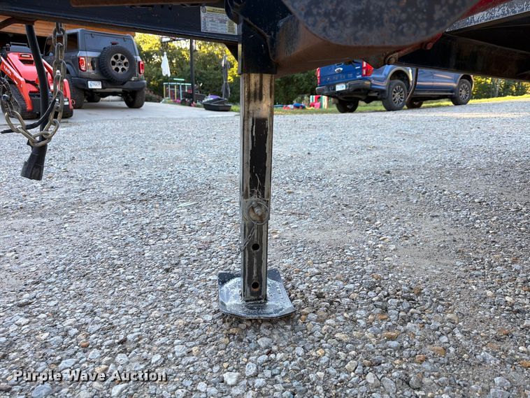 image for item FU4740 2022 Hull Porter tilt deck utility trailer