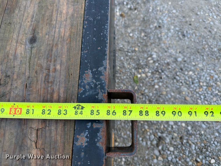 image for item FU4740 2022 Hull Porter tilt deck utility trailer