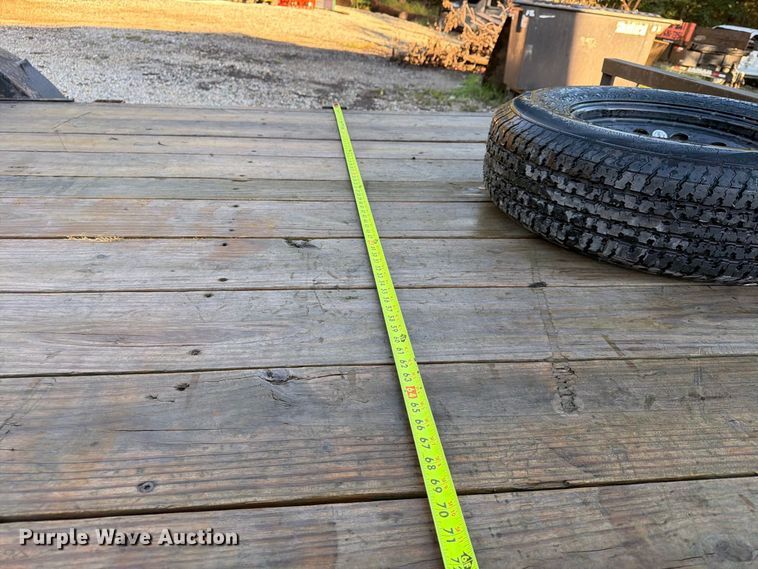 image for item FU4740 2022 Hull Porter tilt deck utility trailer