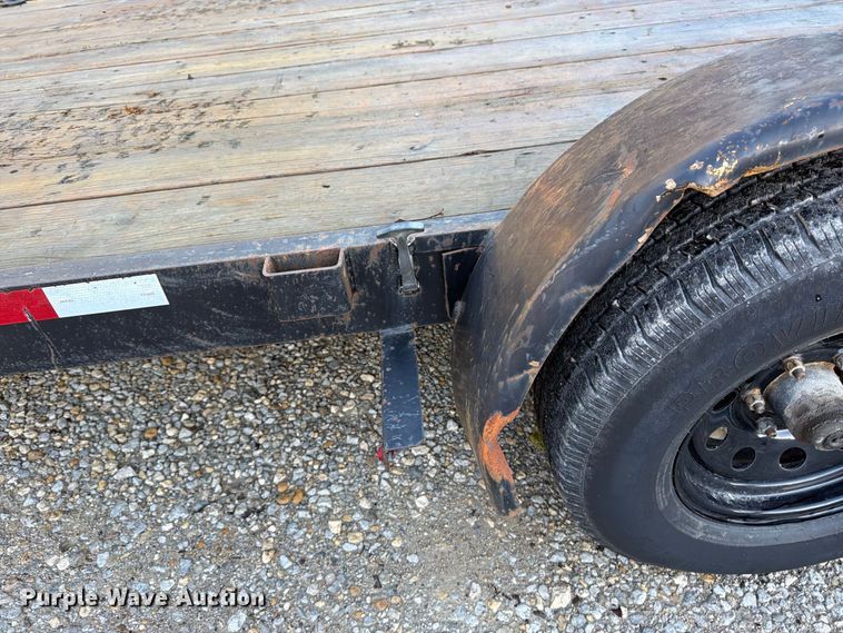 image for item FU4740 2022 Hull Porter tilt deck utility trailer