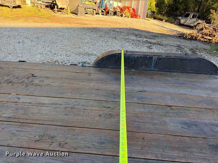 image for item FU4740 2022 Hull Porter tilt deck utility trailer