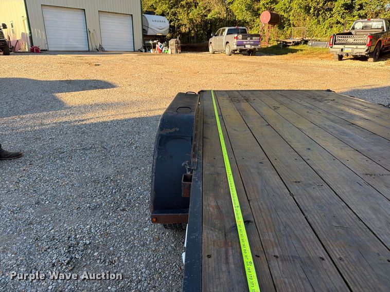 image for item FU4740 2022 Hull Porter tilt deck utility trailer