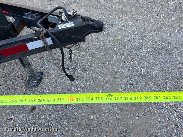 image for item FU4740 2022 Hull Porter tilt deck utility trailer