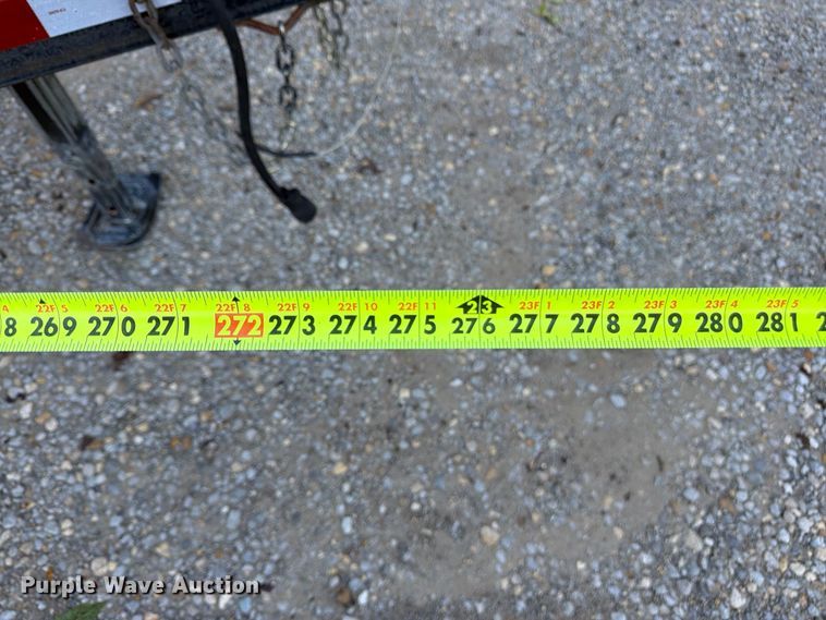 image for item FU4740 2022 Hull Porter tilt deck utility trailer