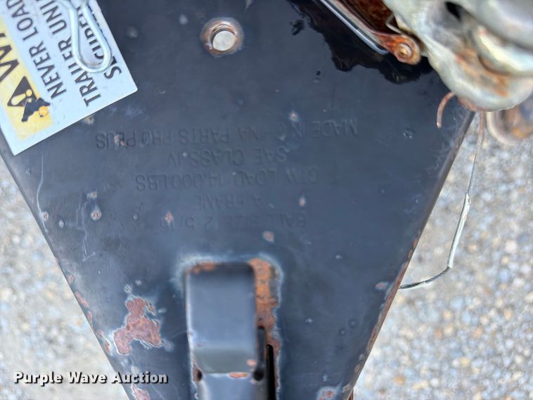 image for item FU4740 2022 Hull Porter tilt deck utility trailer