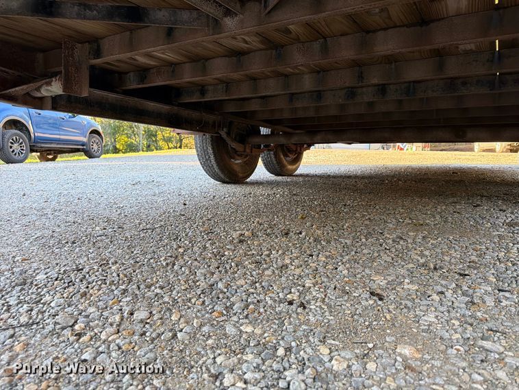 image for item FU4740 2022 Hull Porter tilt deck utility trailer