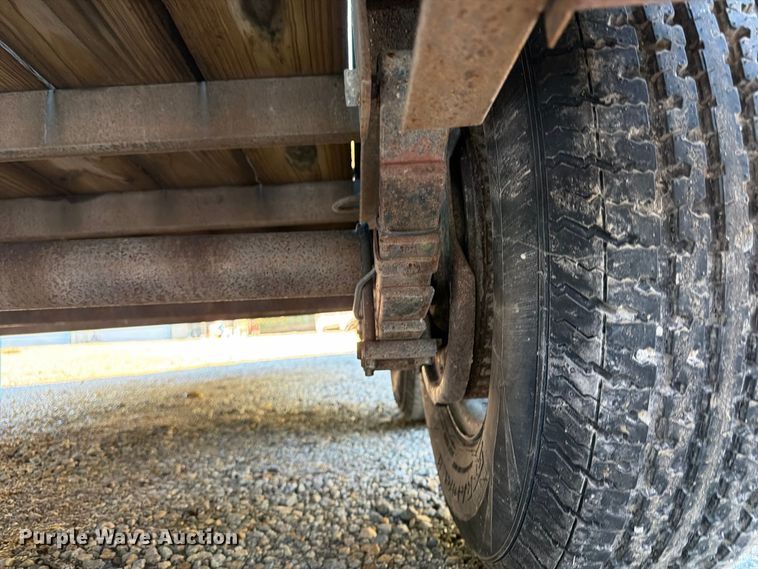 image for item FU4740 2022 Hull Porter tilt deck utility trailer