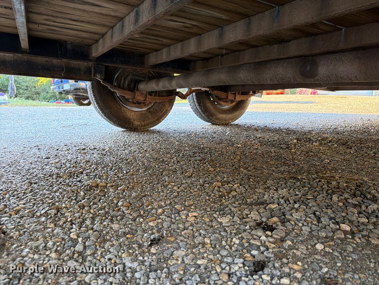 image for item FU4740 2022 Hull Porter tilt deck utility trailer