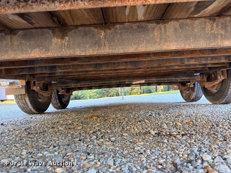 image for item FU4740 2022 Hull Porter tilt deck utility trailer