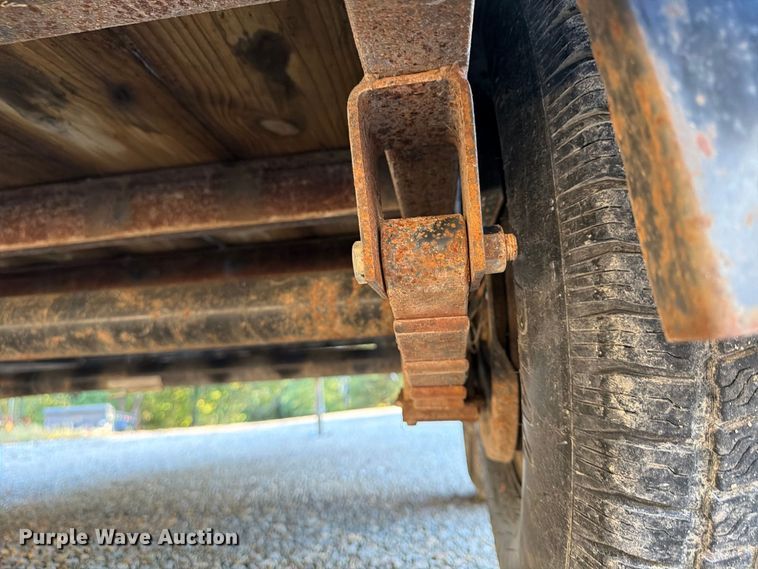 image for item FU4740 2022 Hull Porter tilt deck utility trailer