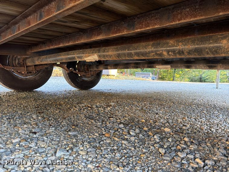image for item FU4740 2022 Hull Porter tilt deck utility trailer